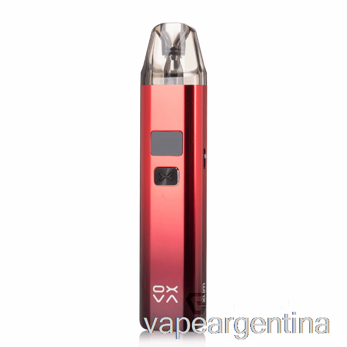 Oxva Xlim V2 25w Pod System Negro Brillante Rojo Vape Argentina